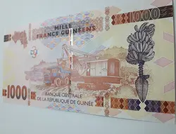 اسکناس خارجی طرح زیبا گینه