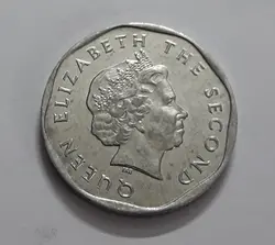 سکه کمیاب کشور کارائیب کیفیت بانکی