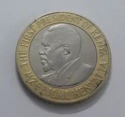 سکه دو فلزی کشور کنیا