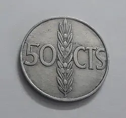 سکه کشور  اسپانیا سال 1966