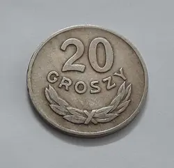 سکه 20زلوتی لهستان1949