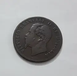 سکه کشورایتالیا1863