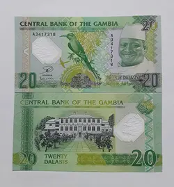 اسکناس کیفیت بانکی گامبیا