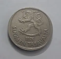 سکه خارجی طرح زیبا فنلاند