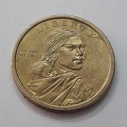 سکه یک دلاری یادبودی آمریکا طرح زیبا