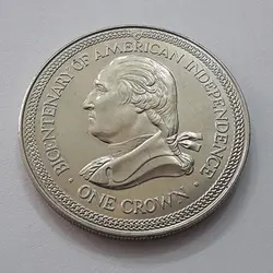 سکه کلکسیونی خاص کشورجزیره من  سایز ۳۸ میلیمتر فوق العاده کمیاب و ارزشمند  وزن ۲۸٫۵ گرم