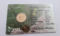 پک سکه های پروف یادبود پرندگان ترکیه