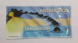 اسکناس پلیمری فوق الاده زیبا قطب شمال