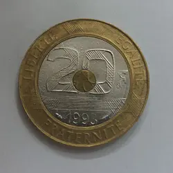سکه خارجی کلکسیونی ۳ فلزی بسیار کمیاب ارزشمند واحد ۲۰