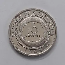 سکه خارجی بسیار زیبا سیرالئون با قیمت شگفتانه کیفیت سوپر بانکی