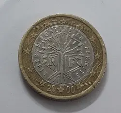 سکه یک یورو اتحادیه اروپا