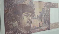 اسکناس خارجی طرح زیبا و کمیاب کشور فرانسه سال ۱۹۹۷