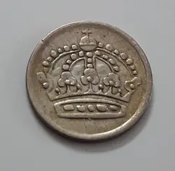 سکه خارجی نقره کشور نروژ سال ۱۹۵۶