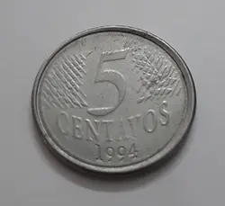 سکه کلکسیونی کشور برزیل واحد ۵