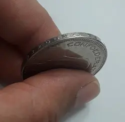 سکه کلکسیونی ۵ فرانک سویس طرح زیبا سایز بزرگ سال  ۱۹۹۶