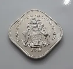 سکه کلکسیونی بسیار کمیاب با هاما طرح زیبا