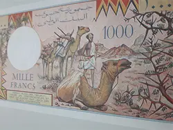 اسکناس خارجی کلکسیونی فوق العاده نایاب و ارزشمند کشور جیبوتی