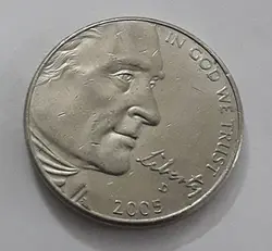 سکه پنج سنتی یادبودی آمریکا