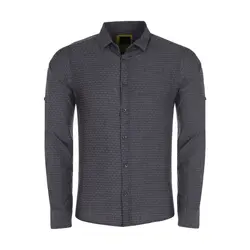 پیراهن مردانه آستین بلند skin fit ونکات