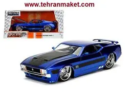 ماکت ماشین فلزی فورد موستانگ 1973 بزرگ 1/24 جادا Jada تک جعبه FORD MUSTANG 1973 - 1:24 SCALE DIECAST CAR MODEL BY JADA BIGTIME