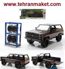 ماکت ماشین فلزی شورلت چوی بلیزر 1980 بزرگ 1/24 جادا Jada تک جعبه Chevrolet Chevy Blazer 1980 Jada 1/24 Die-Cast