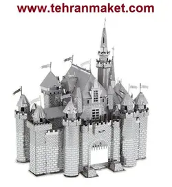 پازل سه بعدی ماکت فلزی پارک دیزنی لند پاریس Disneyland Park مینیاتوری و اورجینال
