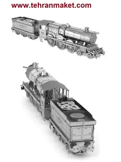 پازل سه بعدی ماکت فلزی قطار هاگوارتز اکسپرس ایالات متحده Hogwarts Express Train USA مینیاتوری و اورجینال