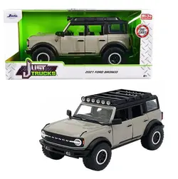 ماکت ماشین فلزی فورد برانکو 2021 بزرگ 1/24 جادا Jada تک جعبه Ford Bronco 2021 Jada 1:24 diecast