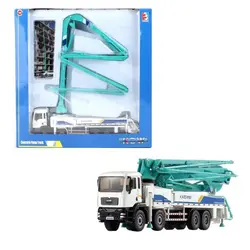 ماکت پمپ بتن فلزی راهسازی 1/50 کادویی تک جعبه KDW die cast model truck 1:55 CONCRETE PUMP TRUCK