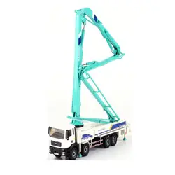 ماکت پمپ بتن فلزی راهسازی 1/50 کادویی تک جعبه KDW die cast model truck 1:55 CONCRETE PUMP TRUCK