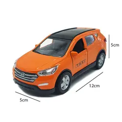 فروش عمده ماشین فلزی هیوندا سانتافه تاکسی اسباب بازی طاها تویز Hyundai Santafe Taxi Diecast Model Car