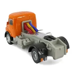 ماشین فلزی کشنده تریلی مرسدس بنز 911 چراغدار و موزیکال Mercedes-Benz 911 Truck Diecast Model Car – تهران ماکت