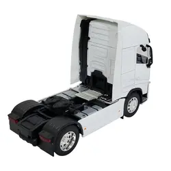 ماکت کامیون فلزی کشنده تریلی ولوو FH500 تک محور بزرگ 1/32 ویلی تک جعبه Welly 1/32 Metal Volvo 2 X 2 Wheel Tractor Truck Model With Box Collection – تهران ماکت