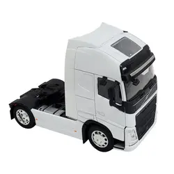 ماکت کامیون فلزی کشنده تریلی ولوو FH500 تک محور بزرگ 1/32 ویلی تک جعبه Welly 1/32 Metal Volvo 2 X 2 Wheel Tractor Truck Model With Box Collection – تهران ماکت
