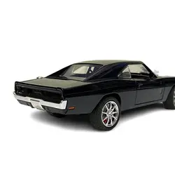 ماکت ماشین فلزی دوج چارجر R/T مدل 1970 بزرگ 1/24 مینی اتو چراغدار و موزیکال تک جعبه Miniauto Toys 1/24 Fast &amp; Furious 1970 Dodge Charger R/T