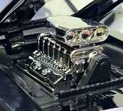 ماکت ماشین فلزی دوج چارجر R/T مدل 1970 بزرگ 1/24 مینی اتو چراغدار و موزیکال تک جعبه Miniauto Toys 1/24 Fast &amp; Furious 1970 Dodge Charger R/T