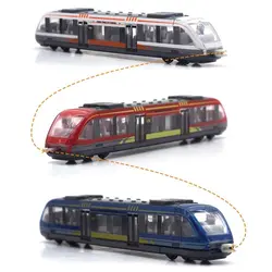 ماکت فلزی مترو ترن قطار شهری تگزاس به فلوریدا آمریکا 1:55 Alloy Diecasts Subway Model High Speed Railway West Train Metal Vehicles NO.90029 Toys