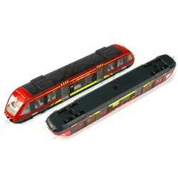 ماکت فلزی مترو ترن قطار شهری تگزاس به فلوریدا آمریکا 1:55 Alloy Diecasts Subway Model High Speed Railway West Train Metal Vehicles NO.90029 Toys