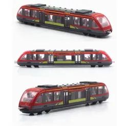 ماکت فلزی مترو ترن قطار شهری تگزاس به فلوریدا آمریکا 1:55 Alloy Diecasts Subway Model High Speed Railway West Train Metal Vehicles NO.90029 Toys