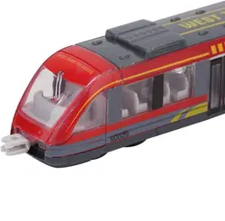 ماکت فلزی مترو ترن قطار شهری تگزاس به فلوریدا آمریکا 1:55 Alloy Diecasts Subway Model High Speed Railway West Train Metal Vehicles NO.90029 Toys