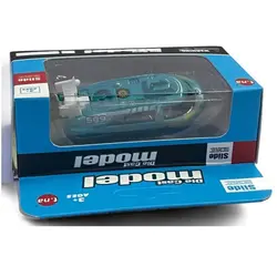 ماکت فلزی هاورکرافت شناور دریایی ارتش تک جعبه 1:64 T.Na Die-Cast Free-Wheel hovercraft Vehicle Metal Model Scale