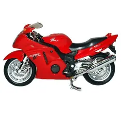 ماکت موتور فلزی هوندا CBR1100XX ویلی 1/18 تک جعبه Honda CBR1100XX Scale 1:18 Diecast Model Motorcycle