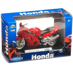 ماکت موتور فلزی هوندا CBR1100XX ویلی 1/18 تک جعبه Honda CBR1100XX Scale 1:18 Diecast Model Motorcycle