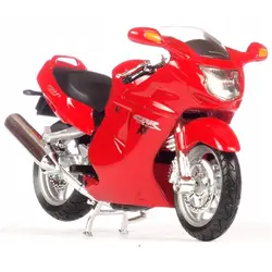 ماکت موتور فلزی هوندا CBR1100XX ویلی 1/18 تک جعبه Honda CBR1100XX Scale 1:18 Diecast Model Motorcycle
