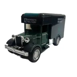 ماشین فلزی فورد 1925 کامیون حمل پول و اسکناس چراغدار و موزیکال تک جعبه Classic 1925 Ford Diecast Model Car YD627-9