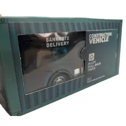 ماشین فلزی فورد 1925 کامیون حمل پول و اسکناس چراغدار و موزیکال تک جعبه Classic 1925 Ford Diecast Model Car YD627-9
