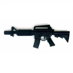 تفنگ اسباب بازی اسلحه ام M16 نیمه فلزی ساچمه فومی تک جعبه M16 Half-metal toy gun postal model