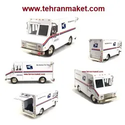 ماکت کامیون فلزی ون سرویس پست ویژه ایالات متحده آمریکا USPS LLV تمام فلزی تک جعبه