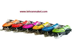 ماشین فلزی سورتمه اسکیت روی برف - اسنومبیل جت اسکی (برف رو) اسباب بازی