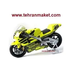 ماکت موتور فلزی هوندا NSR 500 TEST JEREZ 2001 لئو LEO تک جعبه 1/18 - مسابقات موتور ریس قهرمانی جهان